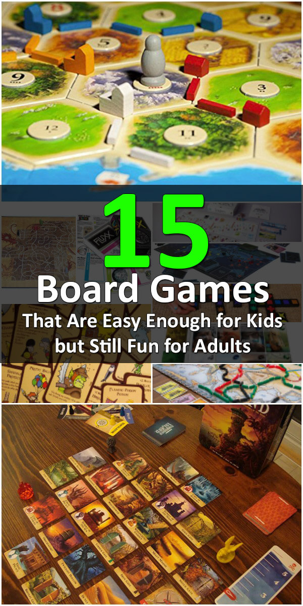15 Board Games That Are Easy Enough for Kids but Still Fun for Adults - Tabletop Haven